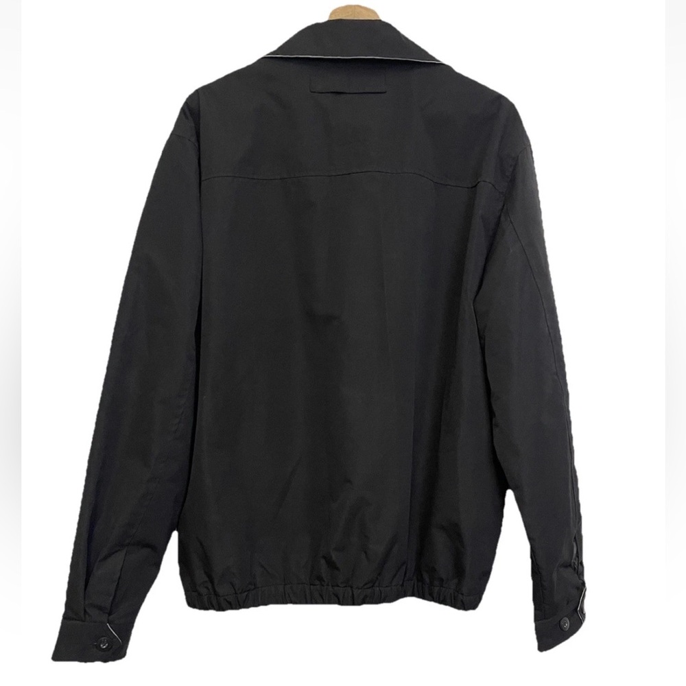 US Polo Assn Jacket Men’s L Black Lined Full Zip Collared Business Casual - Picture 2 of 8